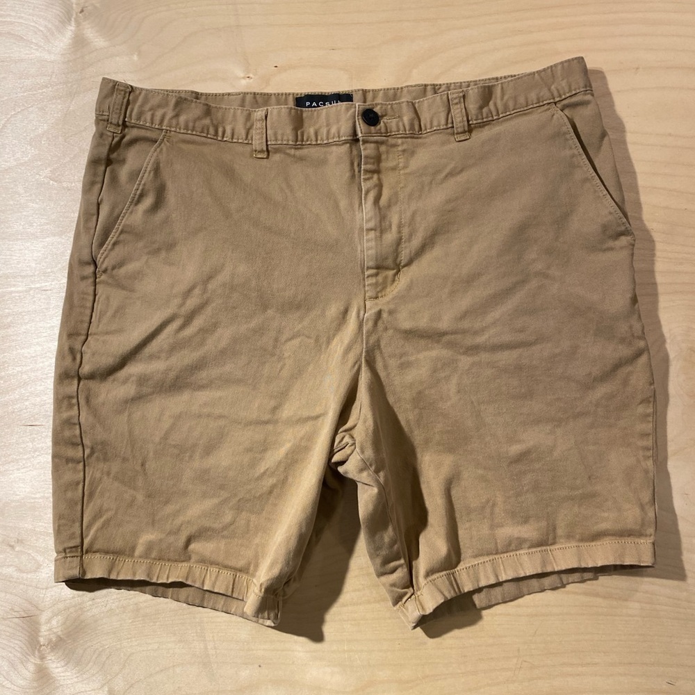 Pacsun Men's Tan Shorts 38 (MX)
